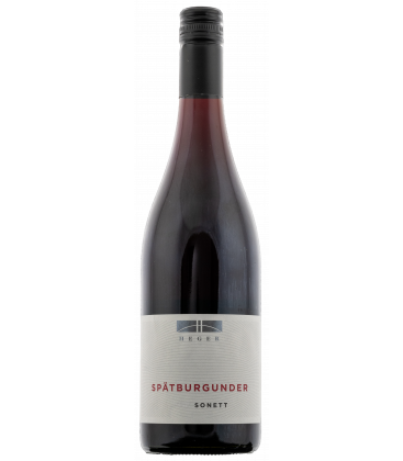 2019 Weinhaus Heger Sonett Spätburgunder, trocken - Weinlager Barkhausen